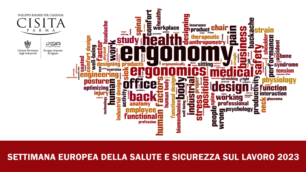 Evento in occasione della Settimana Europea della Salute e Sicurezza sul Lavoro dedicato all’Ergonomia