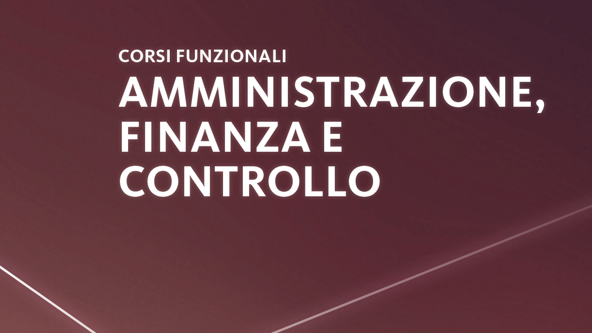 amministrazione finanza controllo
