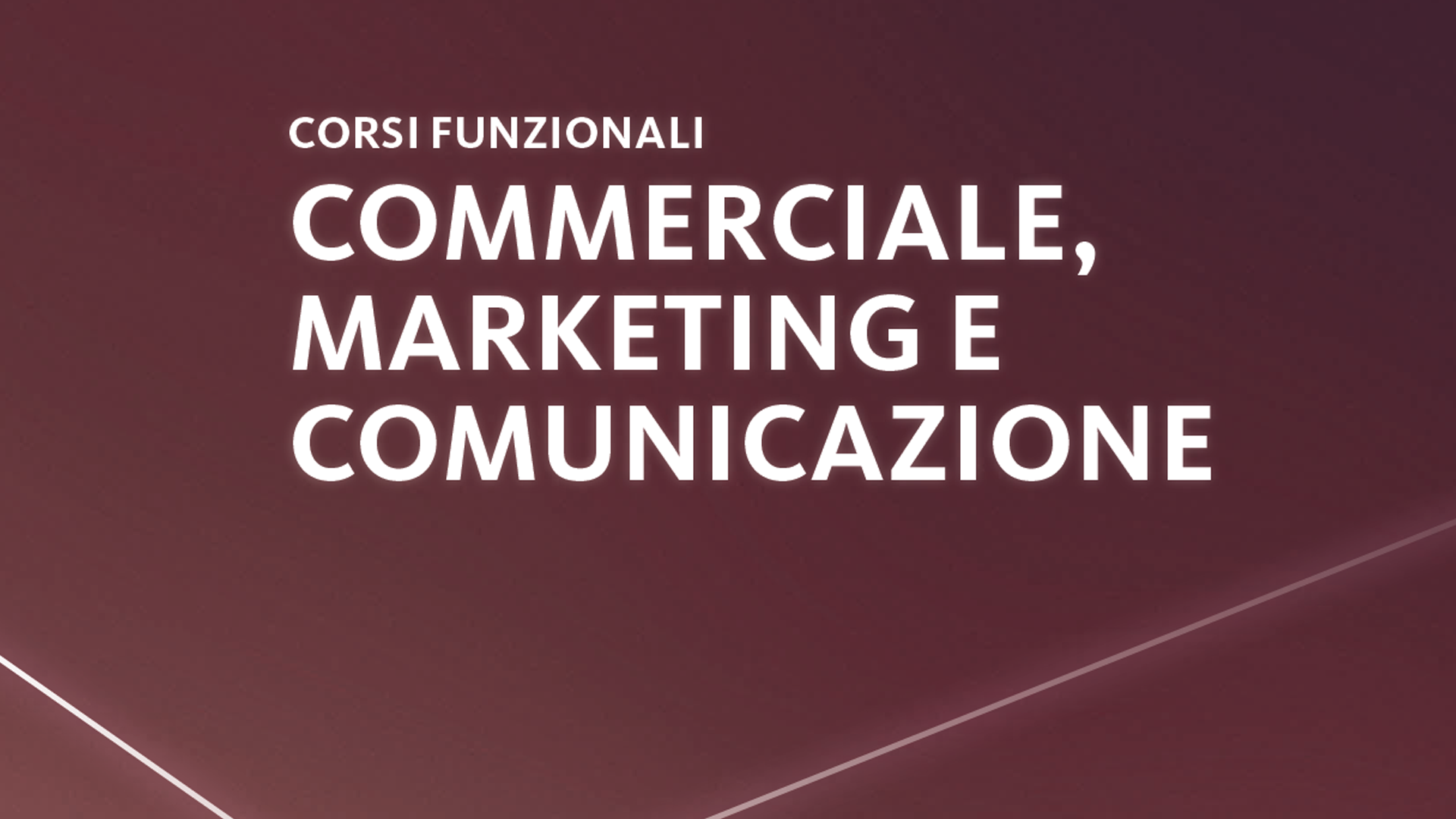 commerciale marketing comunicazione
