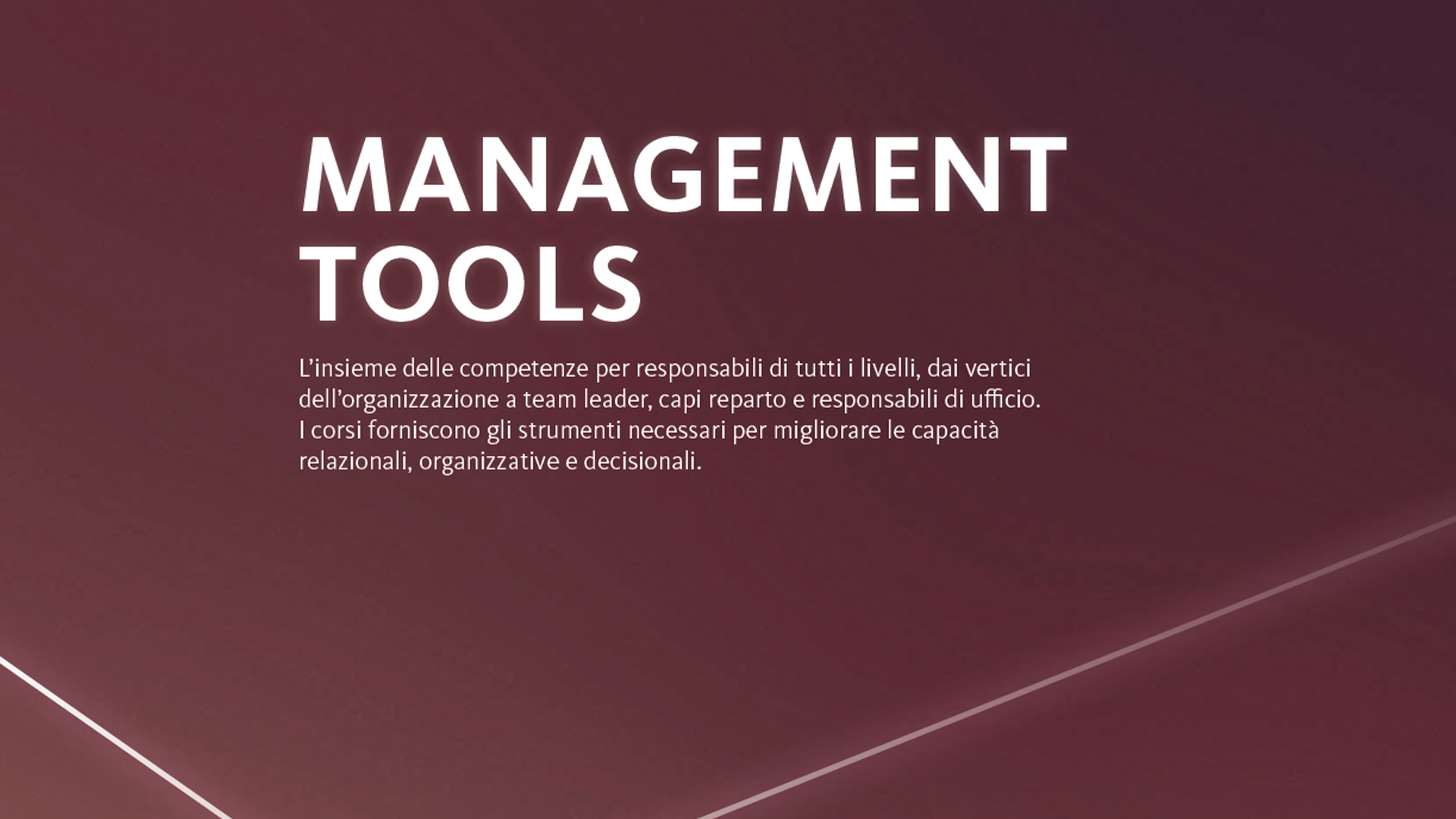 management tools