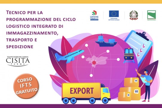 IFTS – Tecnico per la programmazione del ciclo logistico integrato di immagazzinamento, trasporto e spedizione – RIAPERTURA ISCRIZIONI