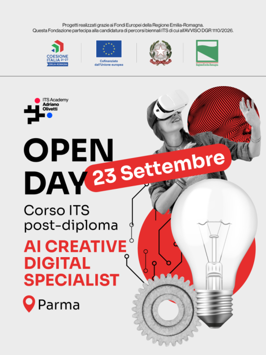 Corso ITS AI Creative Digital Specialist: open day 23 settembre
