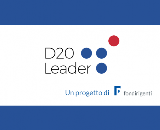 Fondirigenti promuove la 3a edizione di “D20Leader”