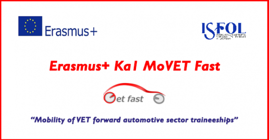 Progetto Erasmus+ Ka1 MoVET Fast