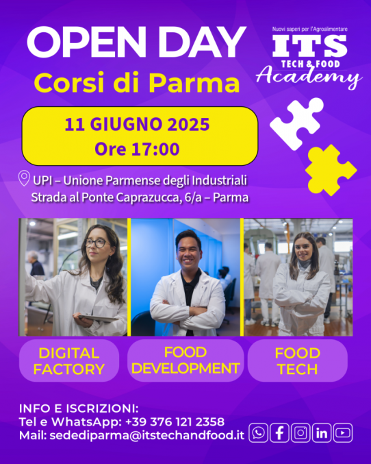Open Day ITS Tech&Food Academy