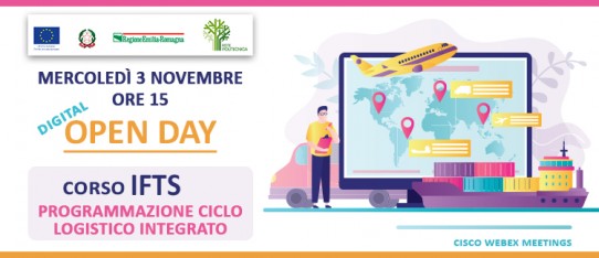 IFTS Programmazione ciclo logistico integrato: partecipa al Digital Open Day