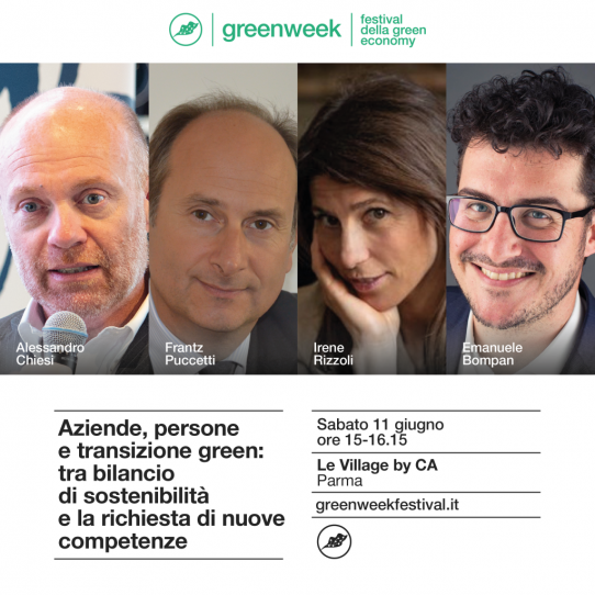 “Aziende, persone e transizione green”, convegno a Green Week